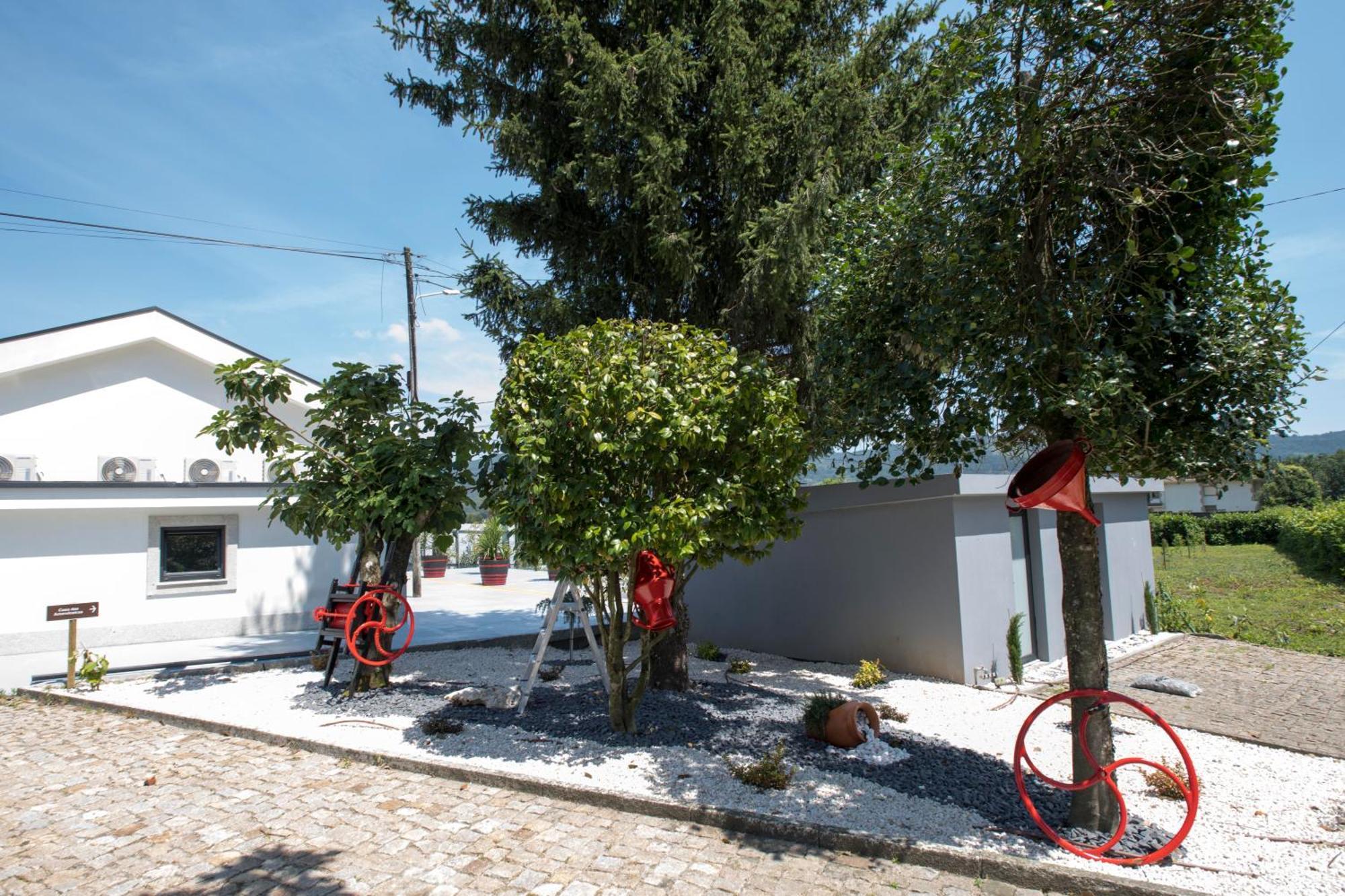 Quinta Do Pomar Pomar Farm Villa Briteiros Bagian luar foto