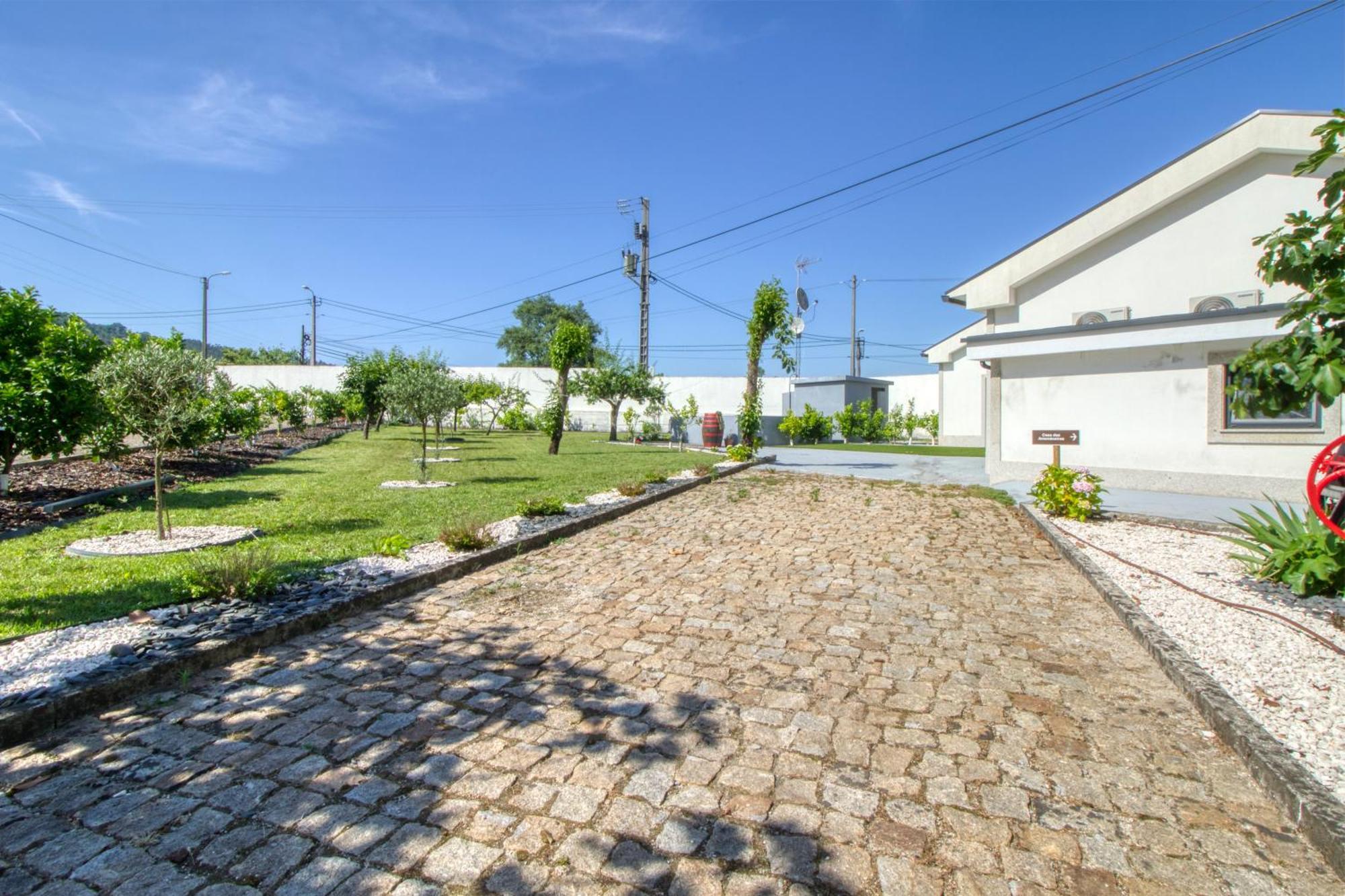 Quinta Do Pomar Pomar Farm Villa Briteiros Bagian luar foto