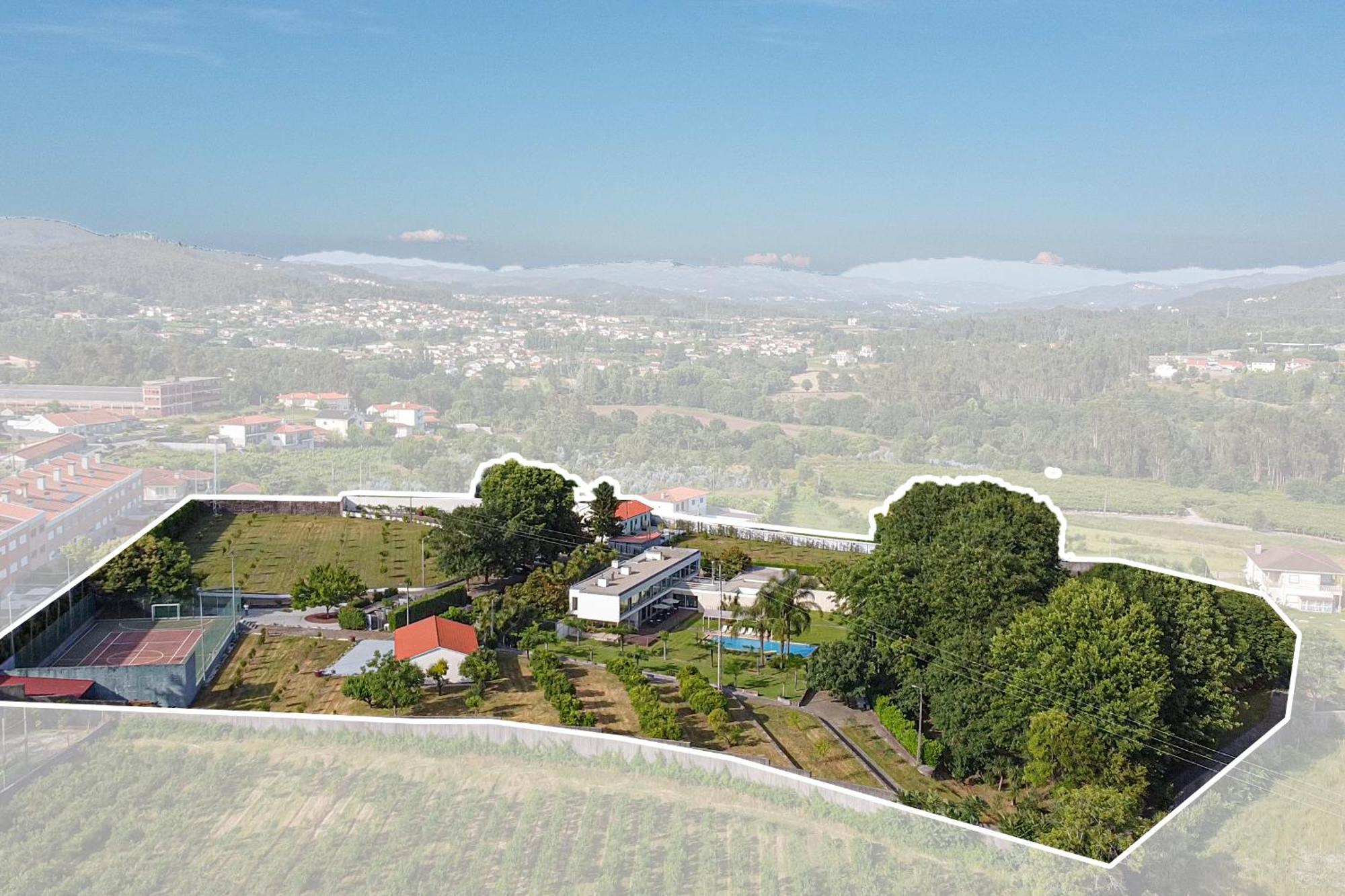 Quinta Do Pomar Pomar Farm Villa Briteiros Bagian luar foto