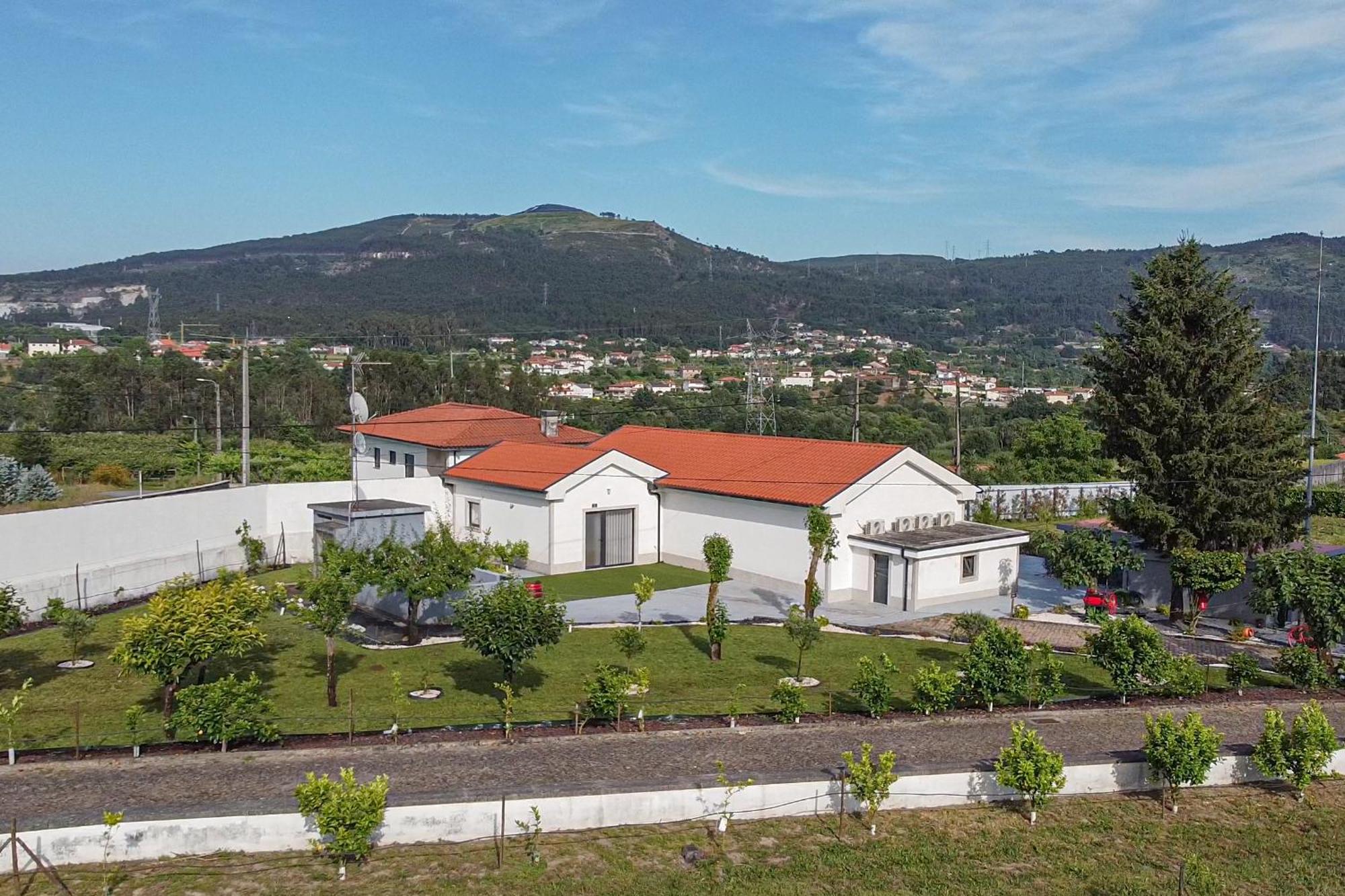 Quinta Do Pomar Pomar Farm Villa Briteiros Bagian luar foto