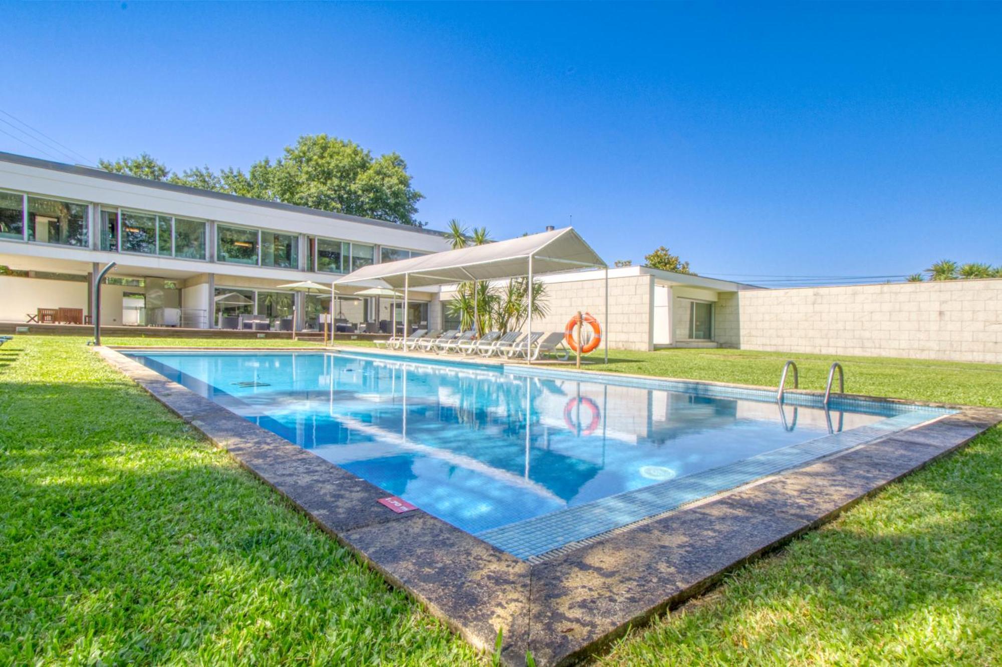 Quinta Do Pomar Pomar Farm Villa Briteiros Bagian luar foto