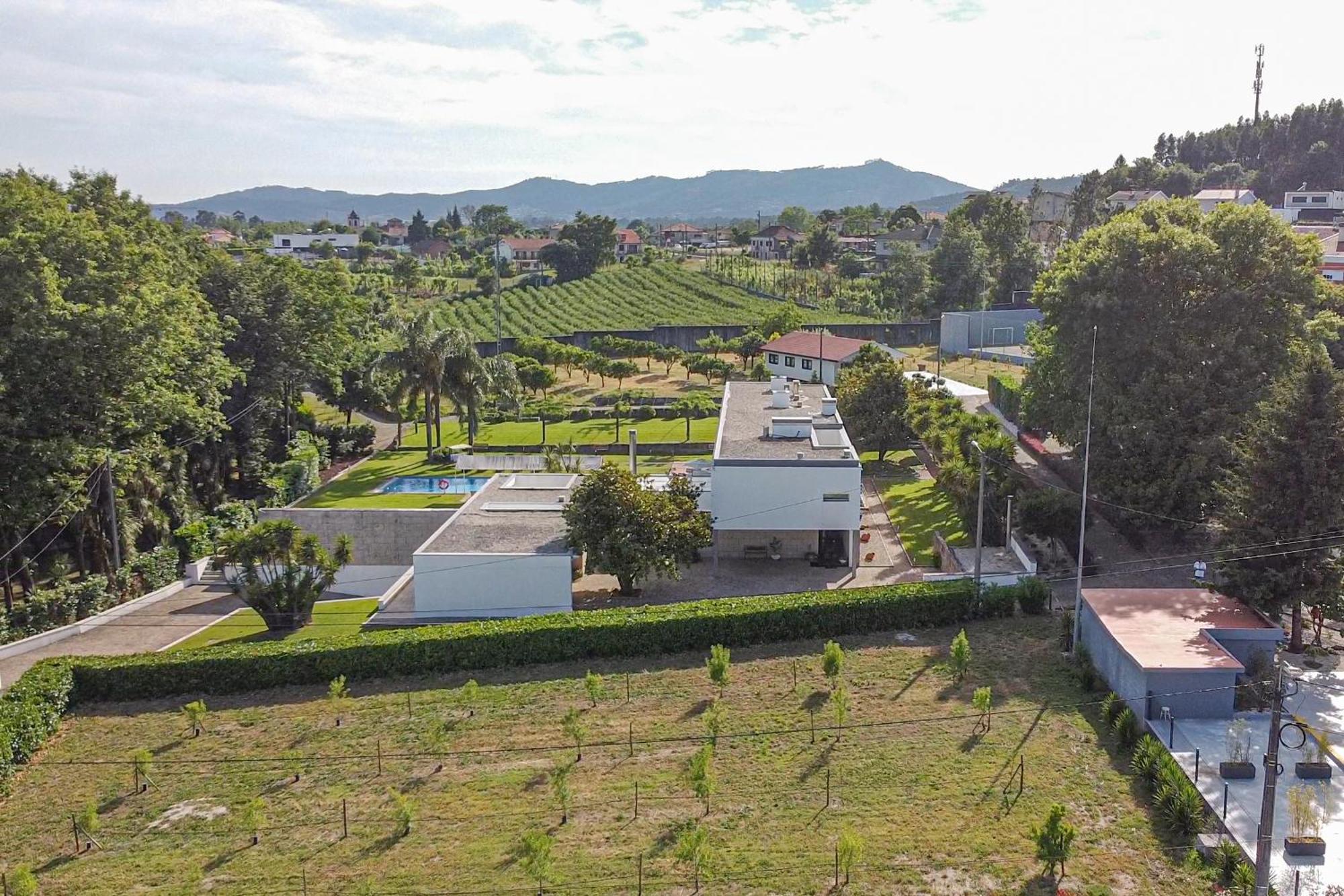 Quinta Do Pomar Pomar Farm Villa Briteiros Bagian luar foto