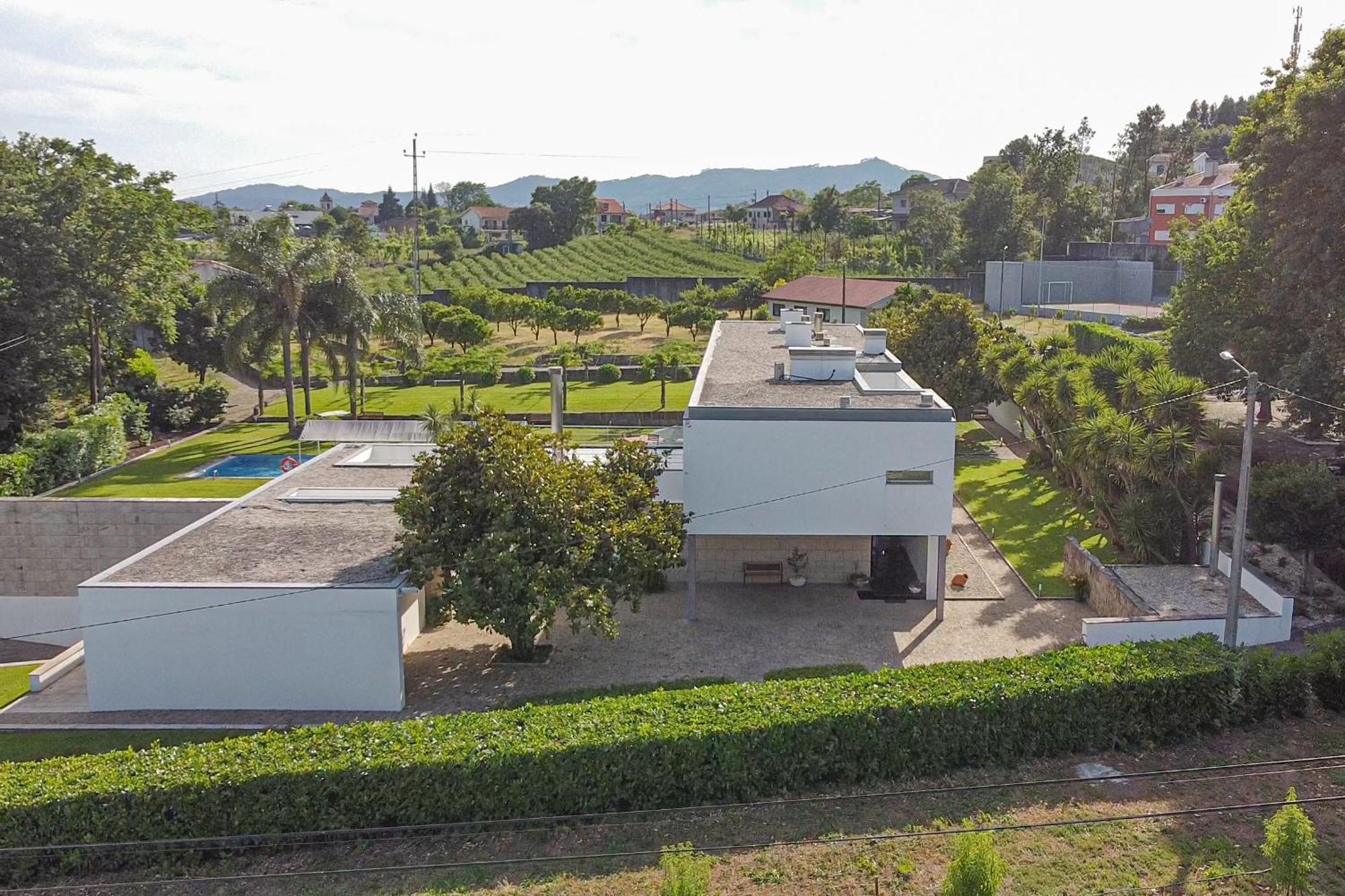 Quinta Do Pomar Pomar Farm Villa Briteiros Bagian luar foto